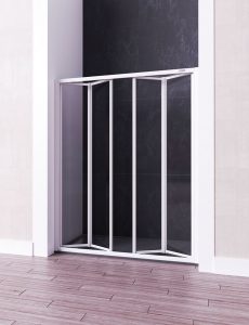 SERIE AMBAR - MODELO CRONOS - TIPO P4- MAMPARA FRONTAL - 4 HOJAS PLEGABLES